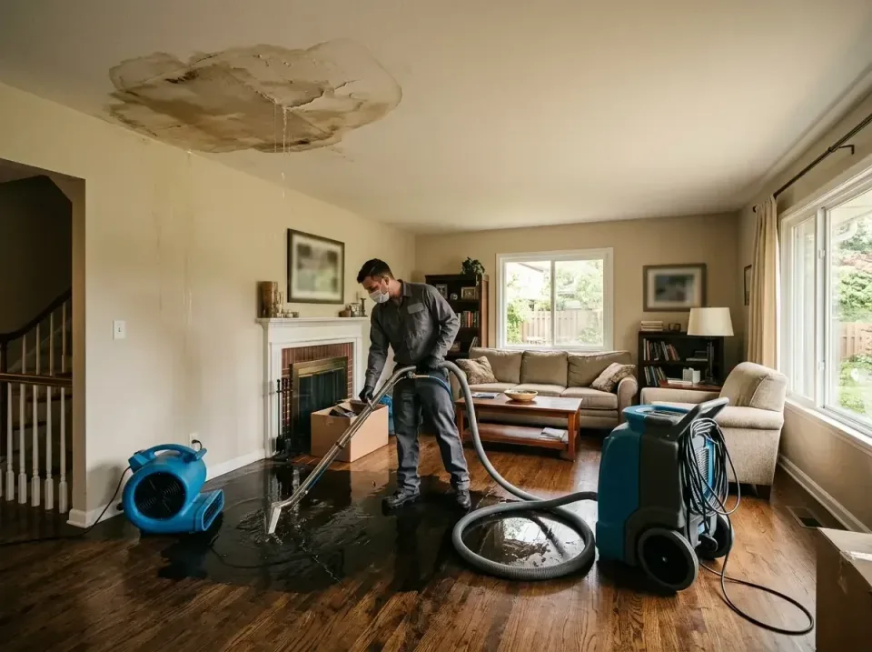 attic-pipe-burst-ceiling-drip-008 — frequently asked questions, Water Damage Restoration & Carpet Care in Brinkley, AR